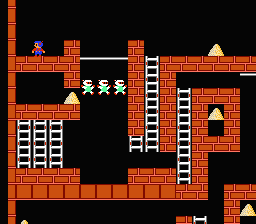 Championship Lode Runner screenshot 4 for Famicom